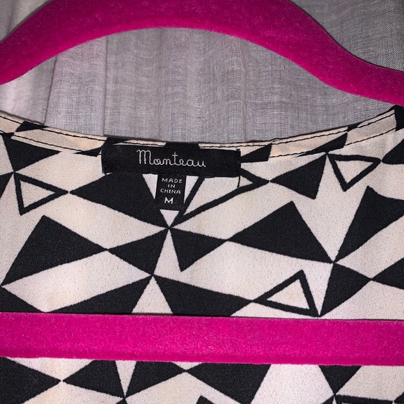 B&W patterned dress - Picture 2 of 4